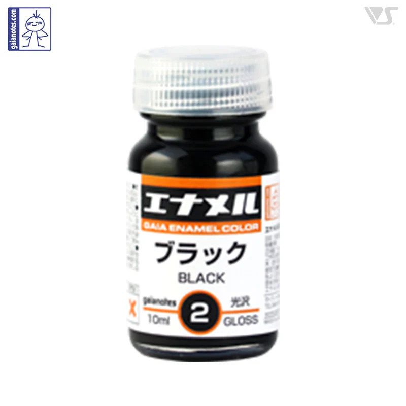 Gaianotes Enamel Color GE002 Black - 10ml