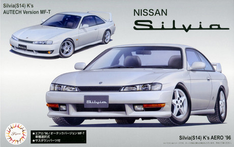 1/24 S14 Silvia K`s Aero `96/Autech Version w/Window Frame Masking