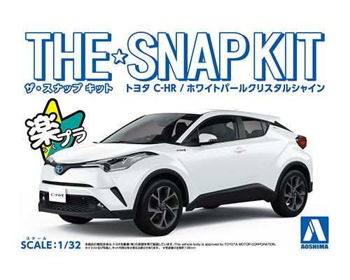 1/32 SNAP KIT #06-A Toyota C-HR (WHITE PEARL CRYSTAL SHINE)