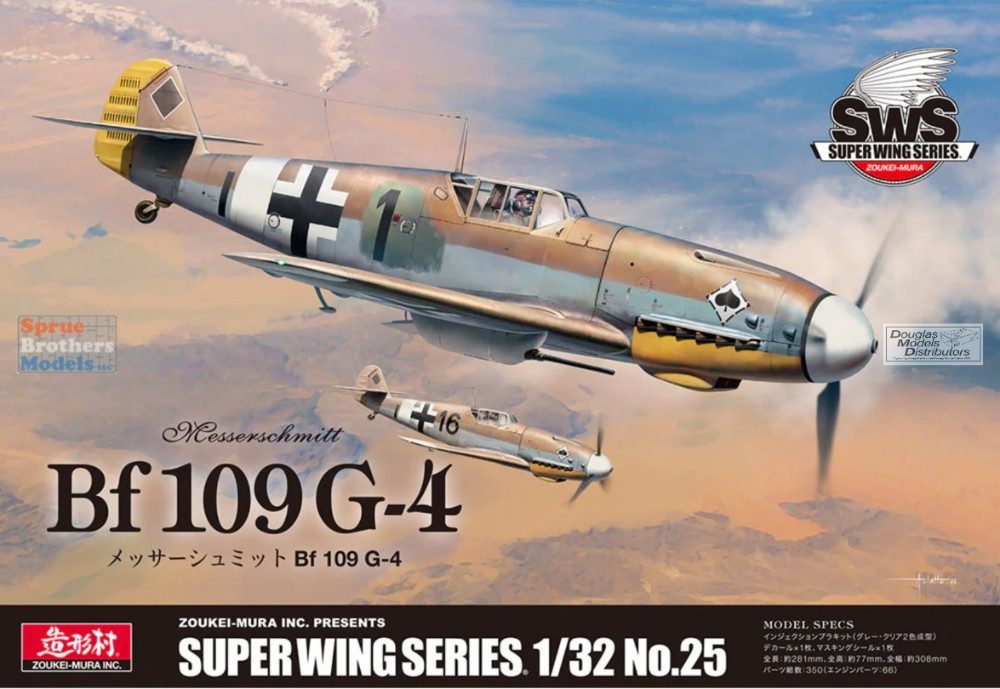 1/32 Messerschmitt Bf109G-4