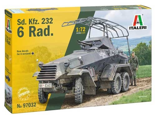1/72 Sd.Kfz. 232. 6 Rad - ITA97032