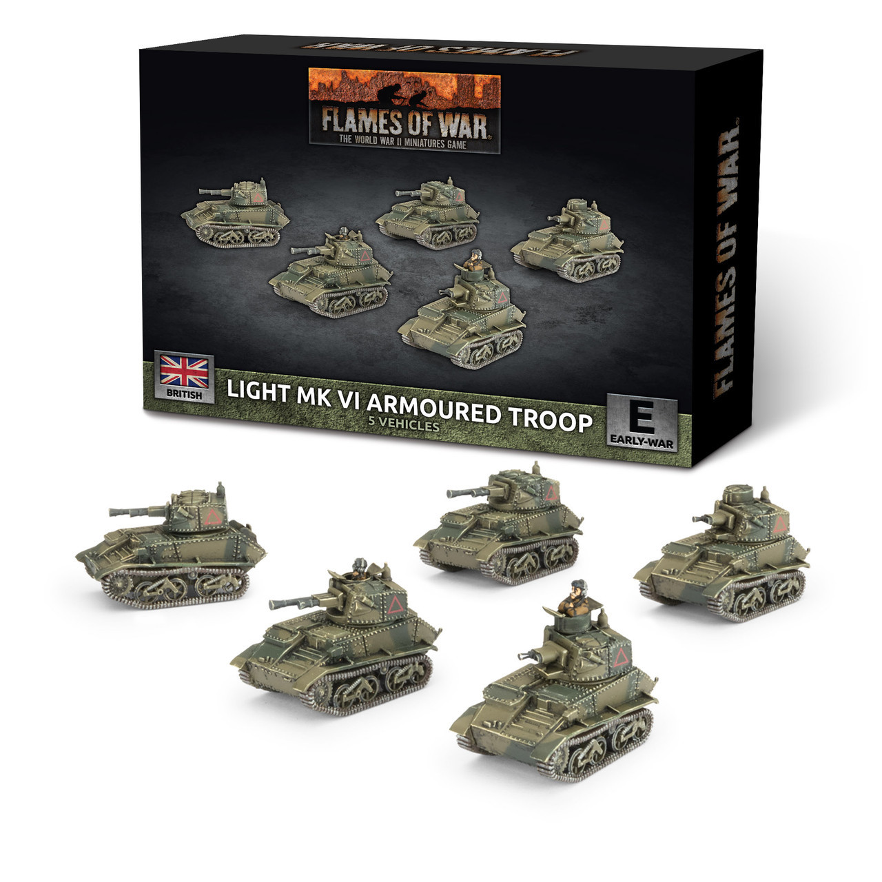 [PREORDER] 15mm British Vickers Light Mk VI Troop