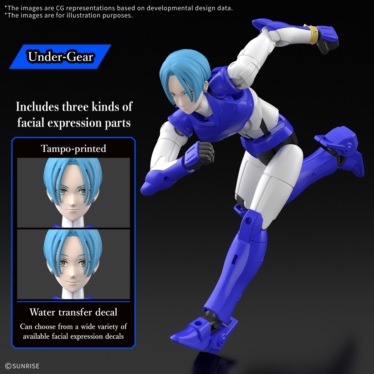 30MF Samurai Troopers Kaito Of The Sky "Samurai Trooper Yoroi-Shinden"