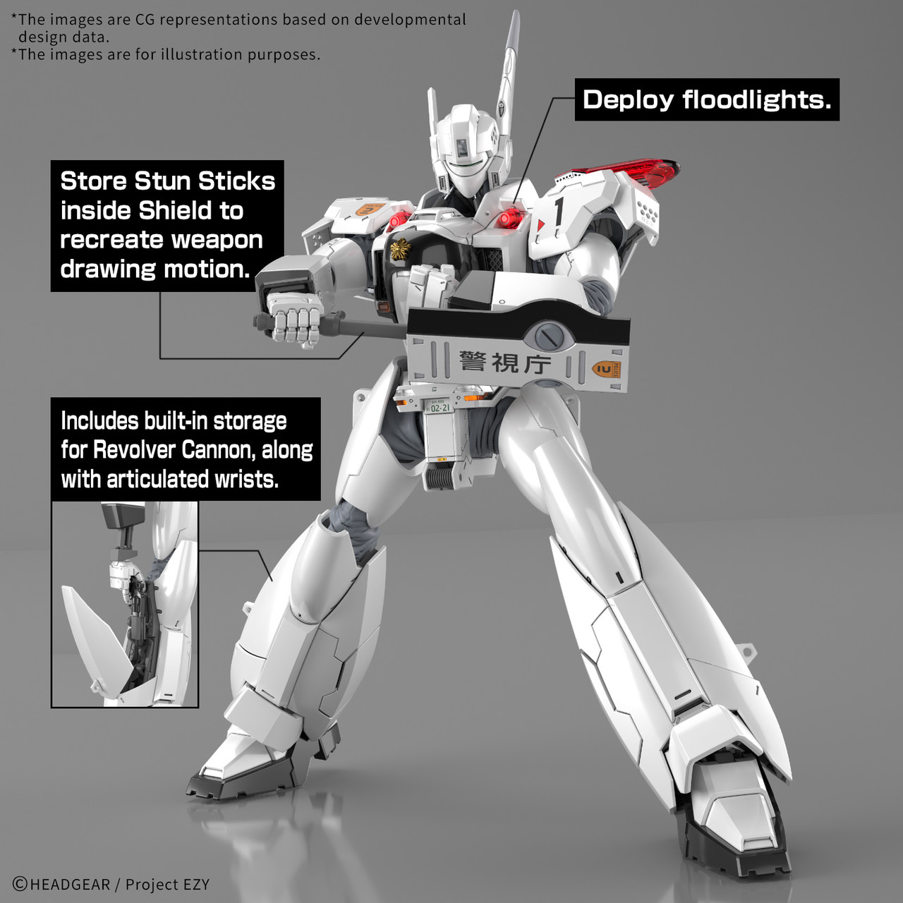 PATLABOR RG 1/48 AV-98Plus Ingram (Ingram･Plus)