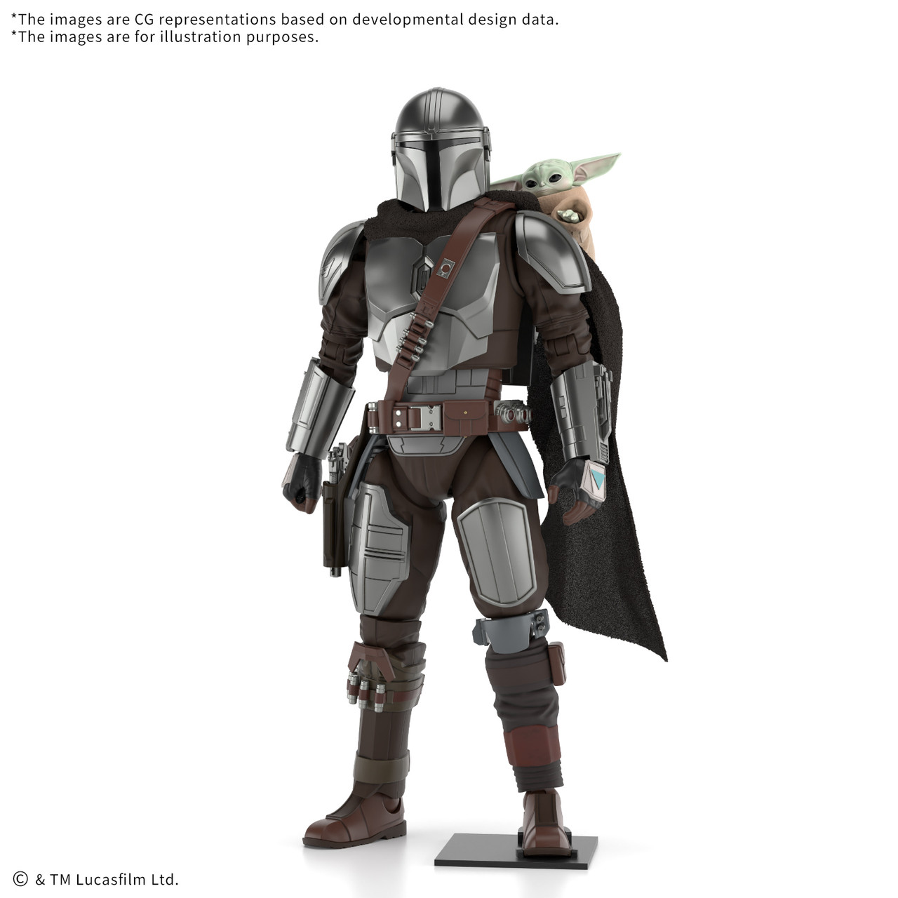STAR WARS: 1/12 The Mandalorian and Grogu "The Mandalorian and Grogu"