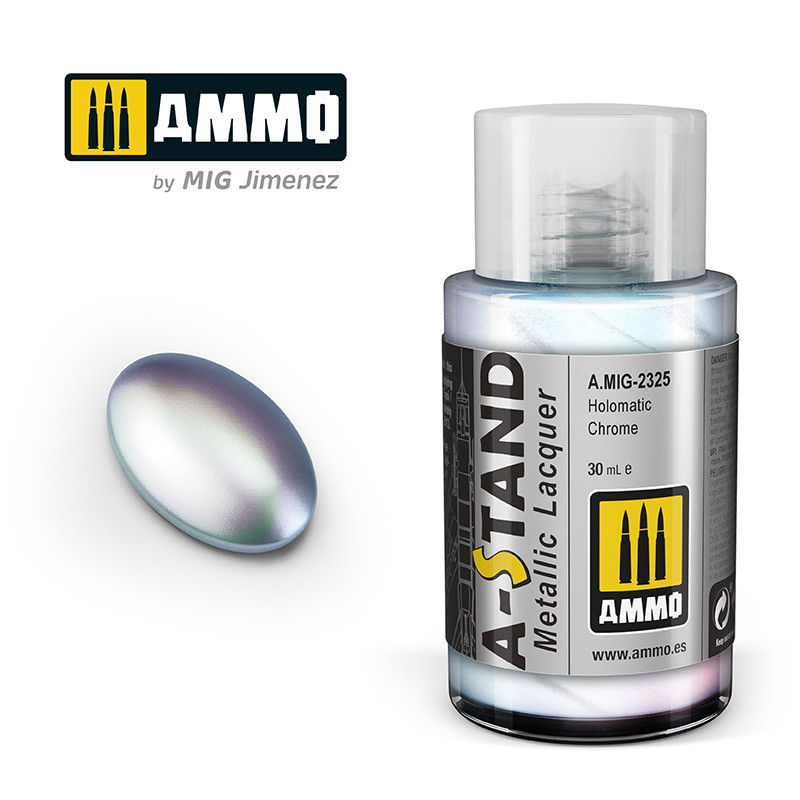 AMM2325 - ASTAND Lacquer Paint: Holomatic Chrome 30ml