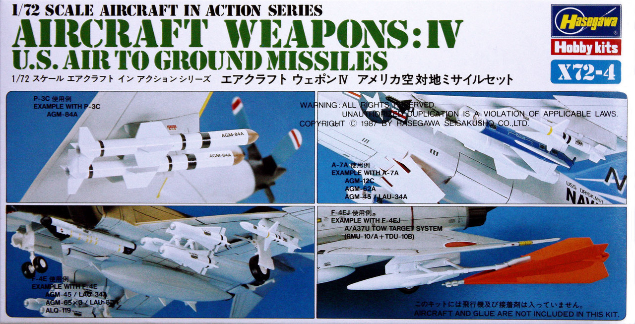 1/72 US Aircraft Weapons IV X72-4