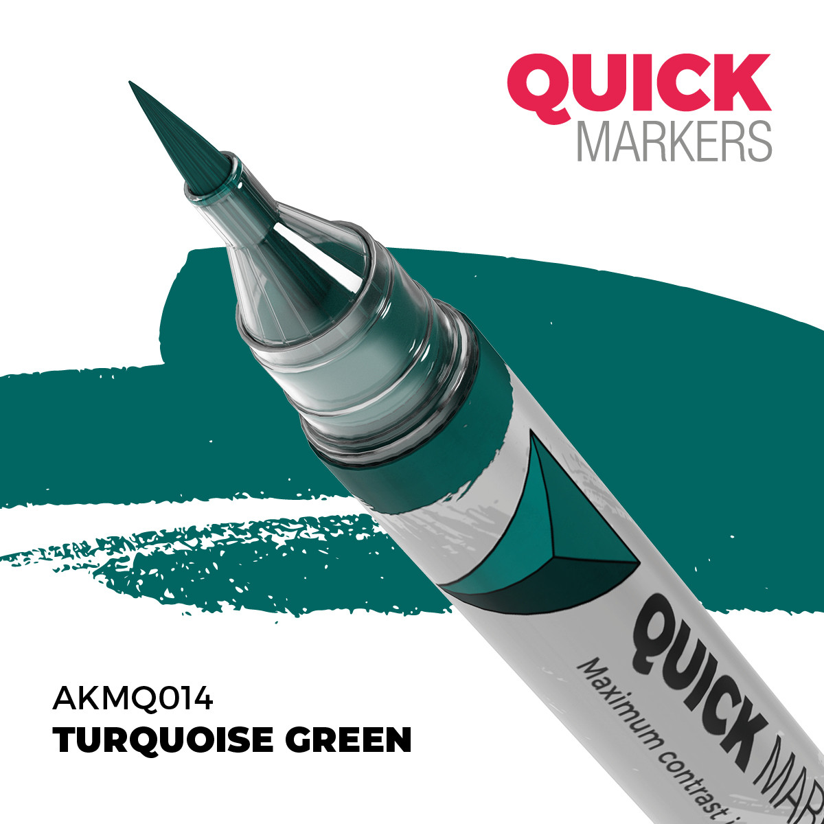 MQ014 - Turquoise Green - Quick Marker