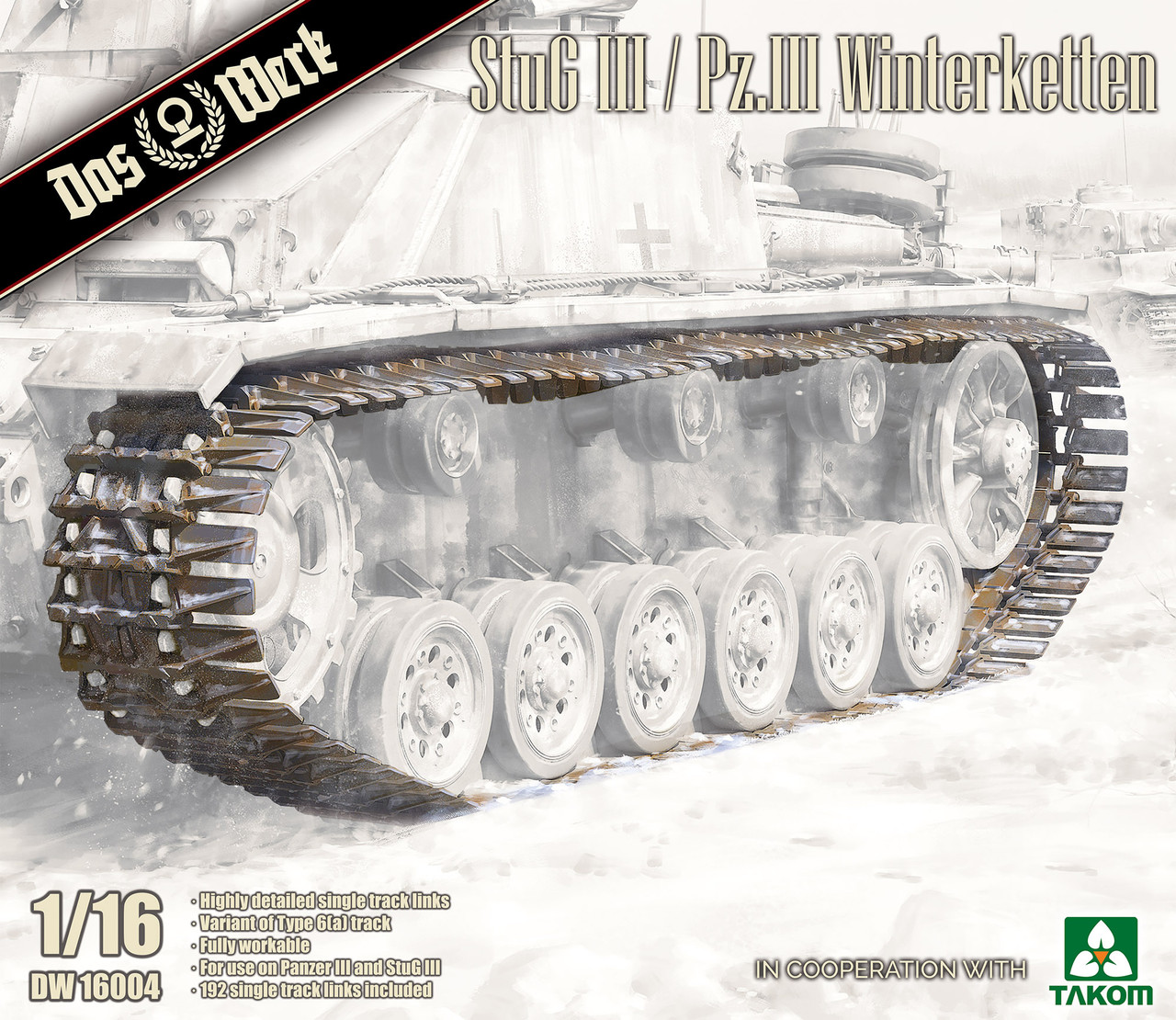 1/16 Pz.III / StuG III Winterketten Set