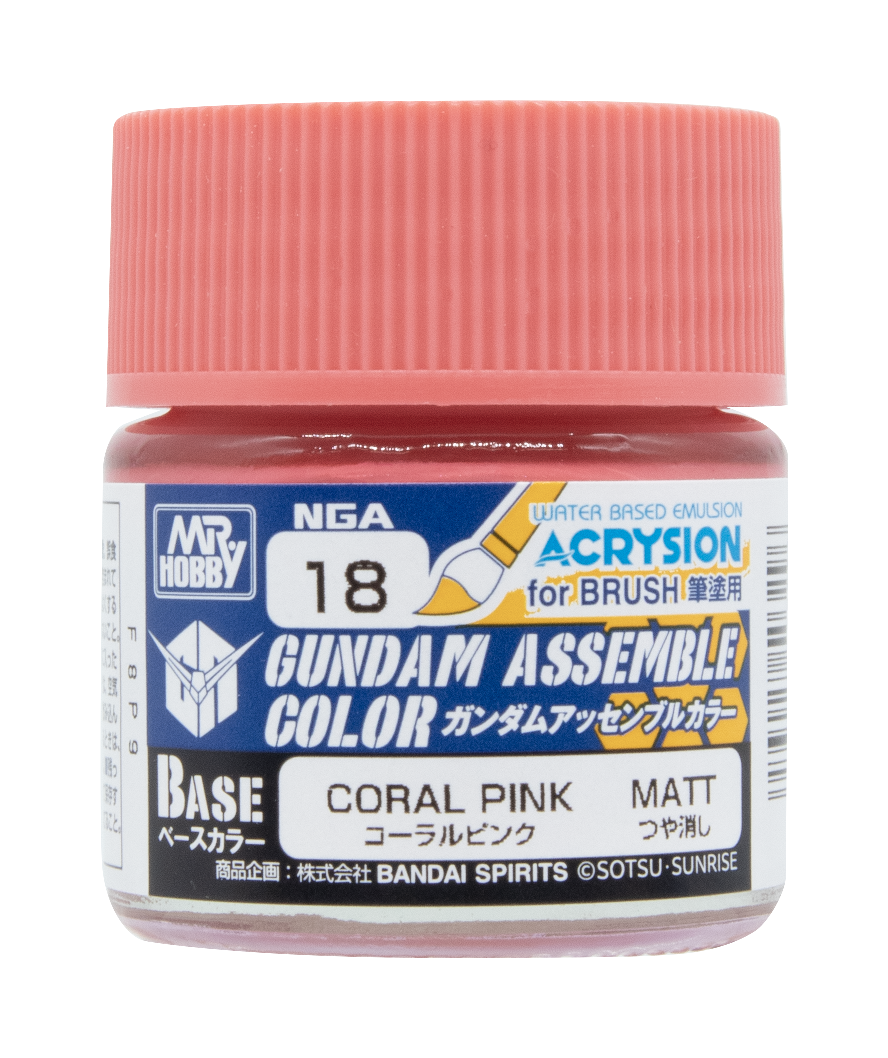 [PREORDER] NGA18 - CORAL PINK GUNDAM ASSEMBLE COLOR