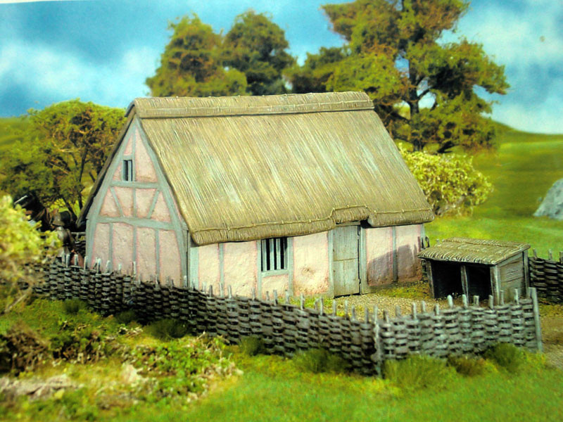 SCENERY: 28mm Medieval Cottage - RENRPB3