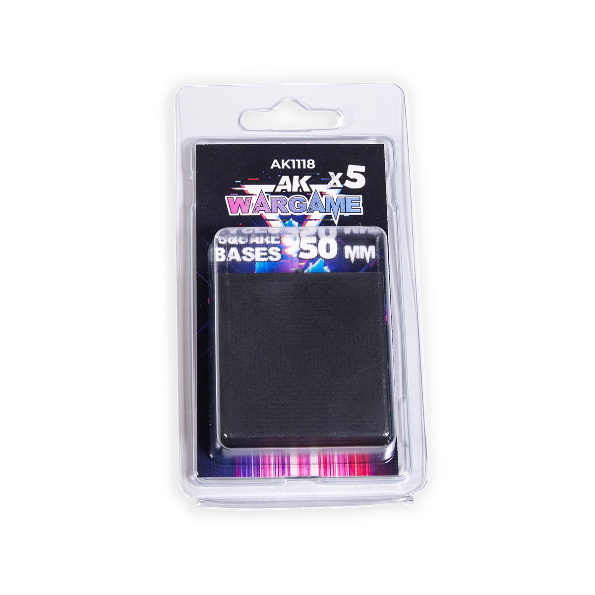 Plastic Wargame Bases 50X50mm (5 units)