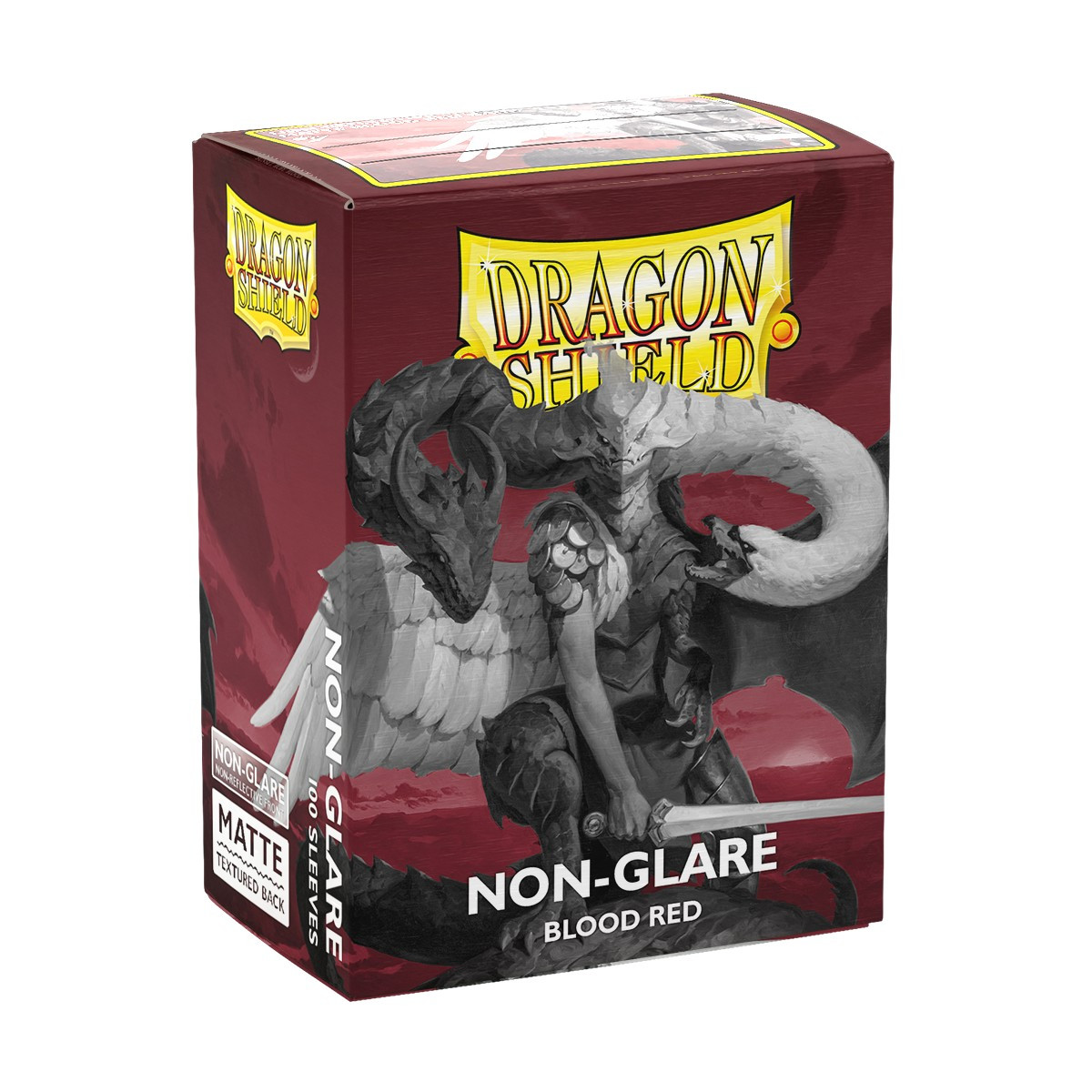 Dragon Shield Non Glare: (100) Blood Red