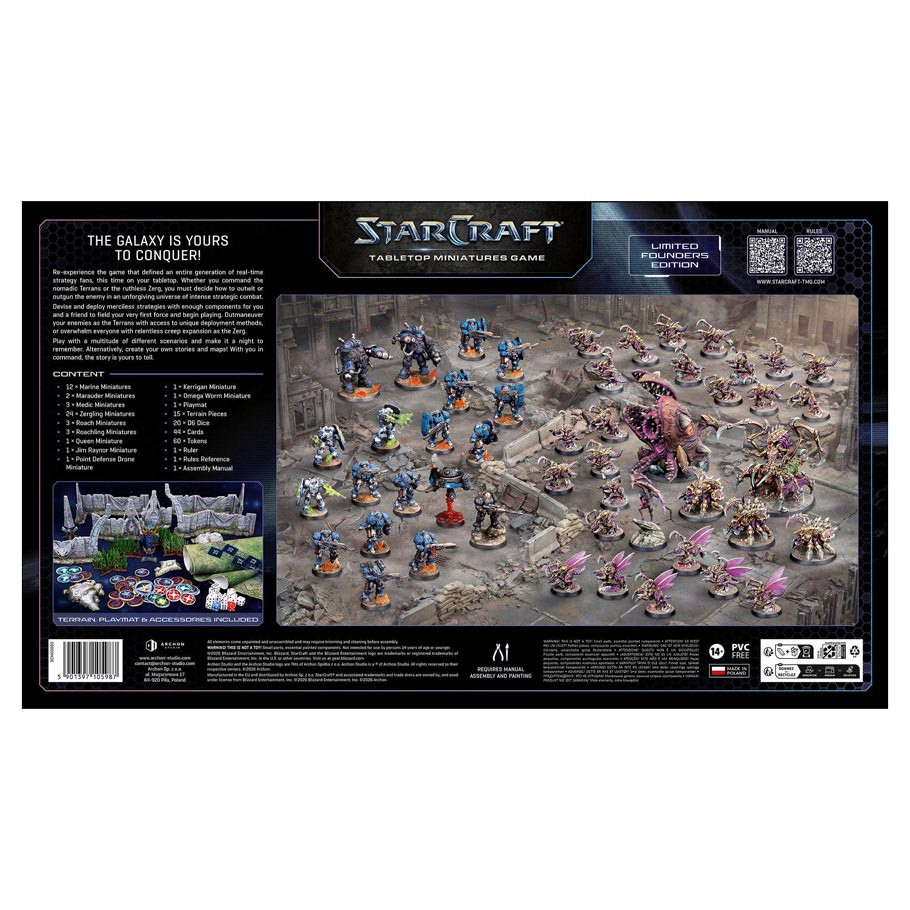 [PREORDER] StarCraft The Miniatures Game: 2 Player Starter Set (Founders Edition)