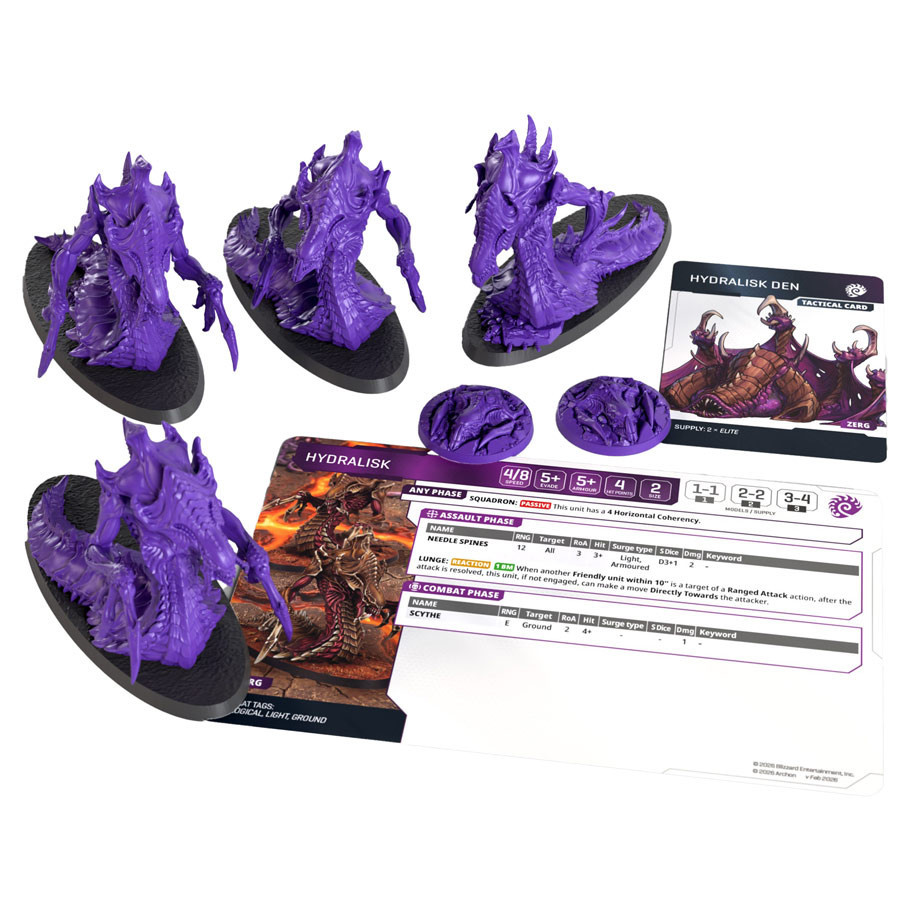 [PREORDER] StarCraft The Miniatures Game: Zerg - Hydralisk Expansion Set