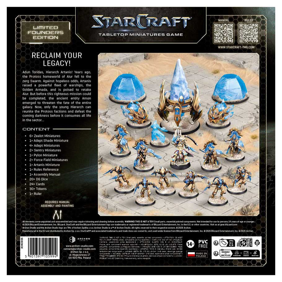 [PREORDER] StarCraft The Miniatures Game: Protoss - Starter Set (Founders Edition)