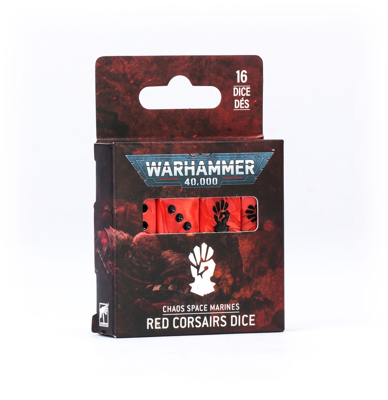 [PREORDER] GW43-115 Red Corsairs Dice