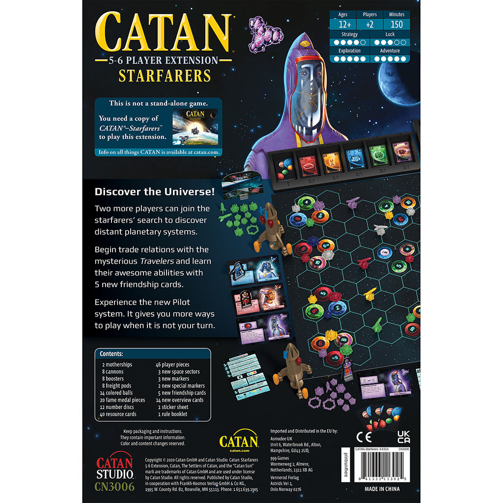 CATAN - Starfarers 2nd Edition 5-6 Player