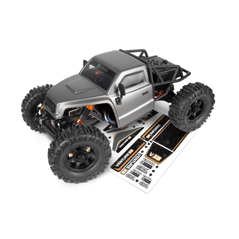 Venture18 CC Flux Competition Crawler - Gunmetal {BRUSHLESS}