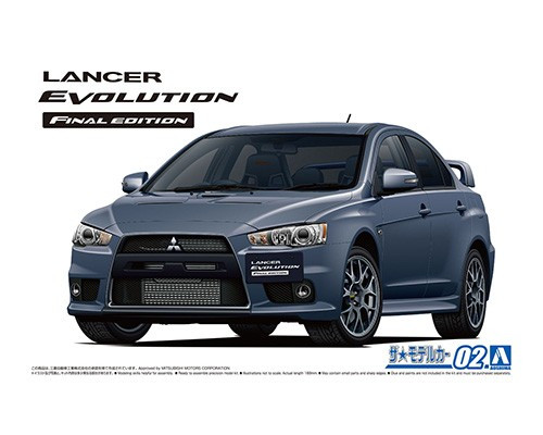 1/24 Mitsubishi CZ4A Lancer Evolution X FINAL  EDITION '15