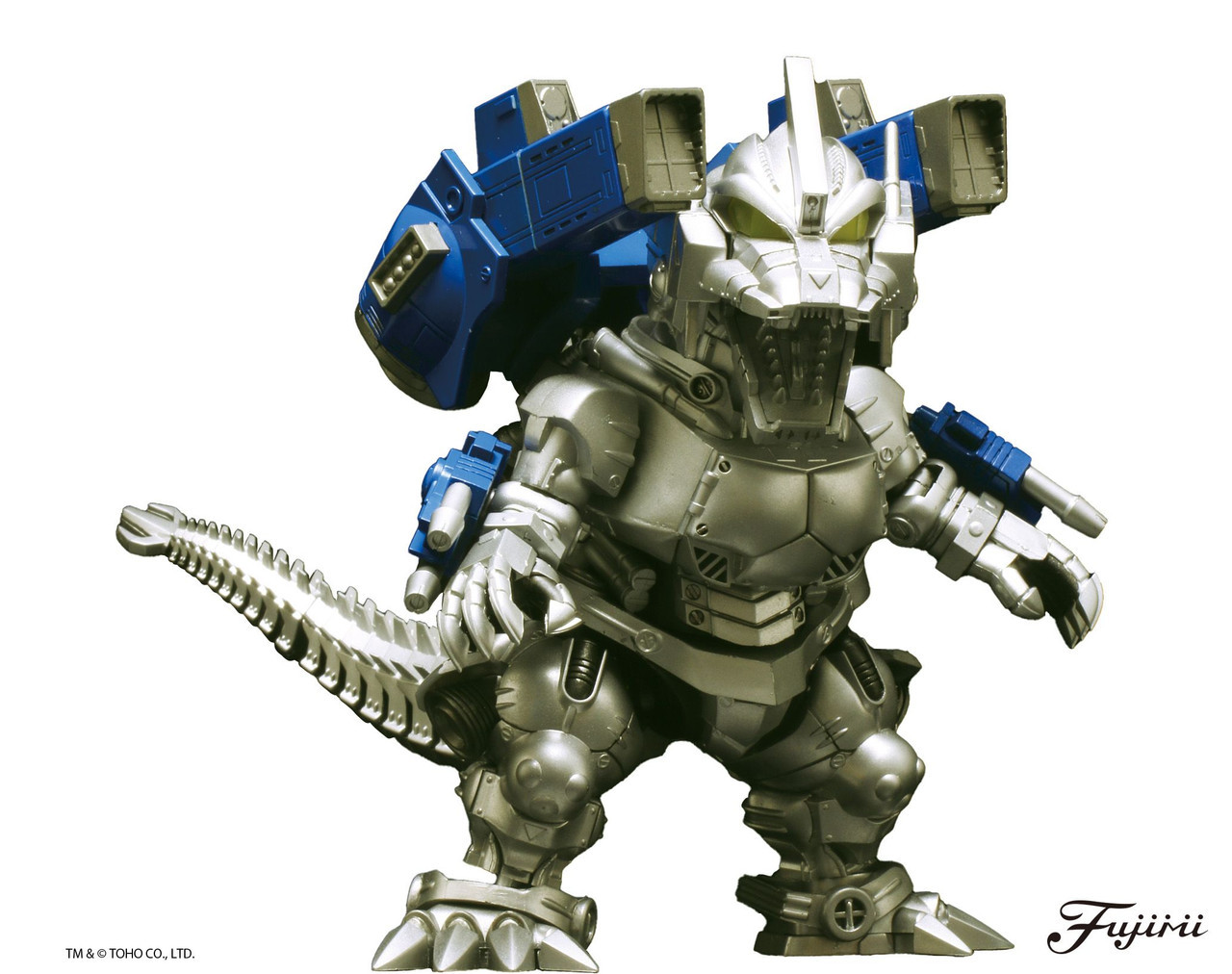 Chibimaru Godzilla Mechagodzilla (Mechagodzilla 3 Heavy Armed Type) 70th Anniversary Version