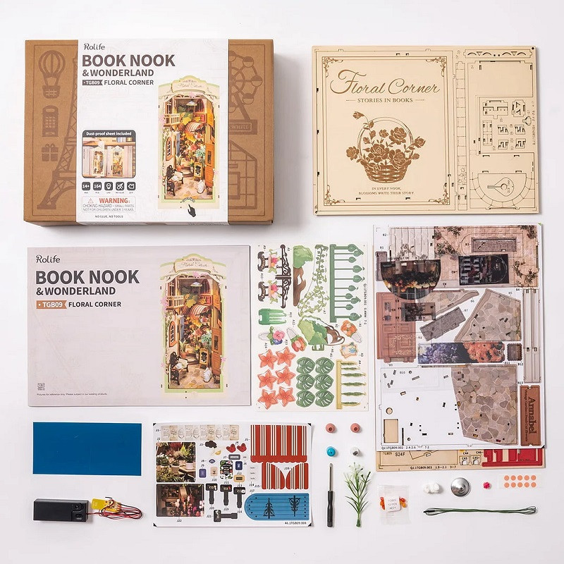 Book Nook - Floral Corner