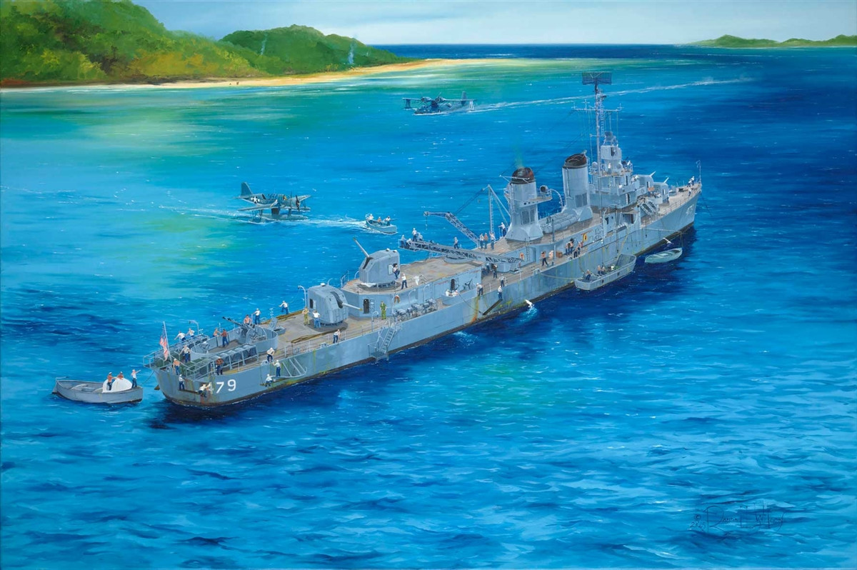 1/200 USS Stevens DD-479 - 703722