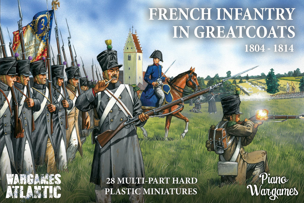 28mm French Infantry in Greatcoats (1804-1814)