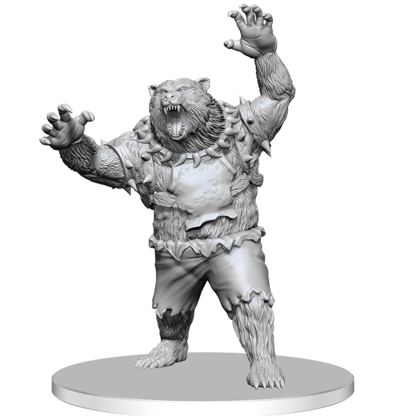 Dungeons & Dragons: Nolzur`s Marvelous Unpainted Miniatures - W28 Werebear
