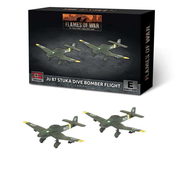 15mm Ju 87 Stuka Dive Bomber Flight - GBX210