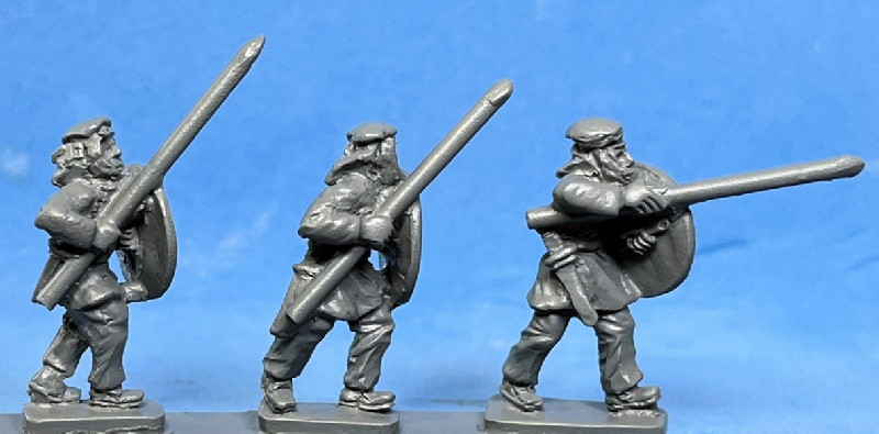 PIG030196 - Persian Foot Spear + Shield