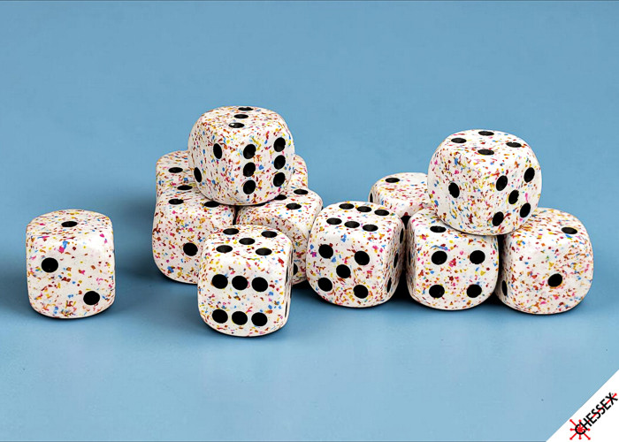 [PREORDER] 25721 - Speckled Birthday 16mm d6 Dice Block (12 dice)