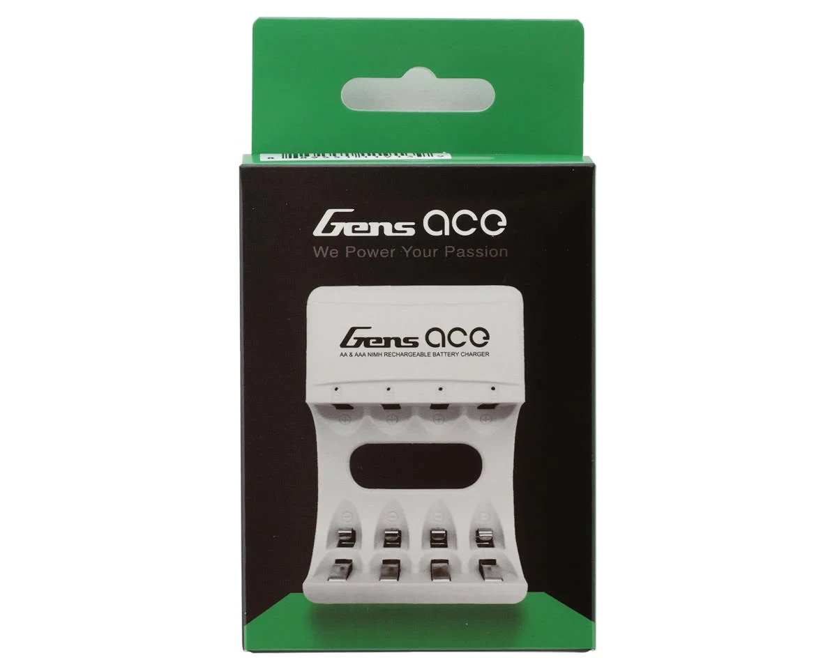 AA & AAA Battery Charger (4 Slots) (NiMH/NiCD)