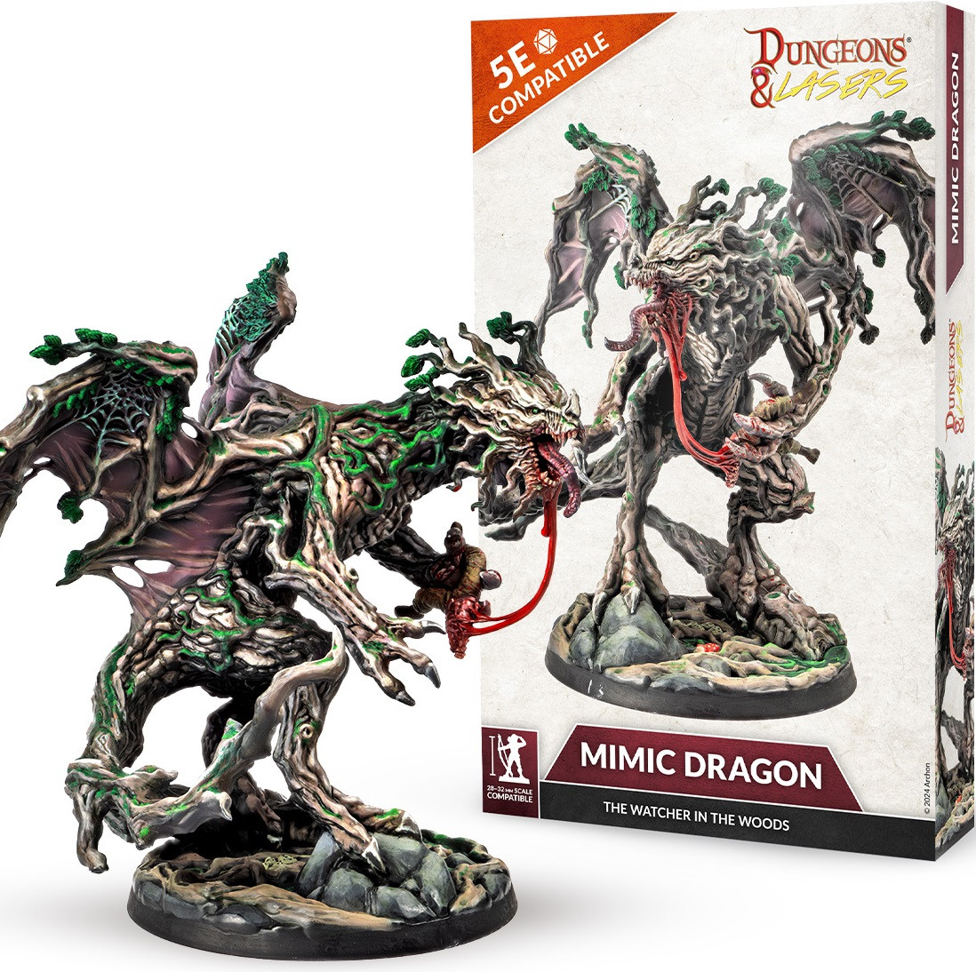 Dungeons & Lasers: Deuslair The Mimic Dragon