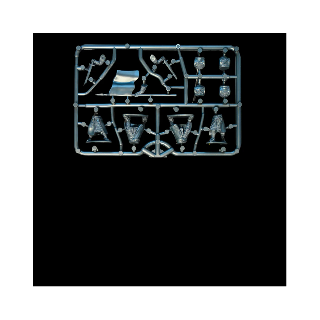 28mm Foot Knight Command (1150-1320)
