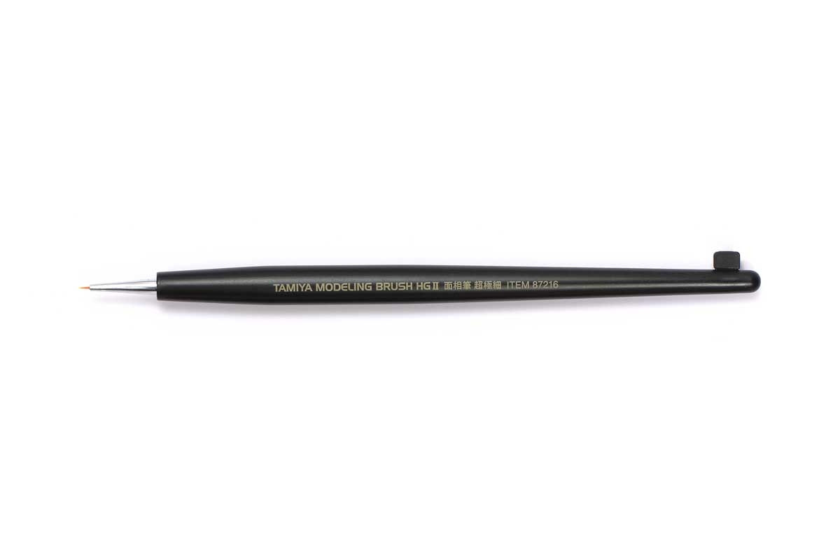 Tamiya Modeling Brush HG II Pointed Brush, Ultrafine - 87216