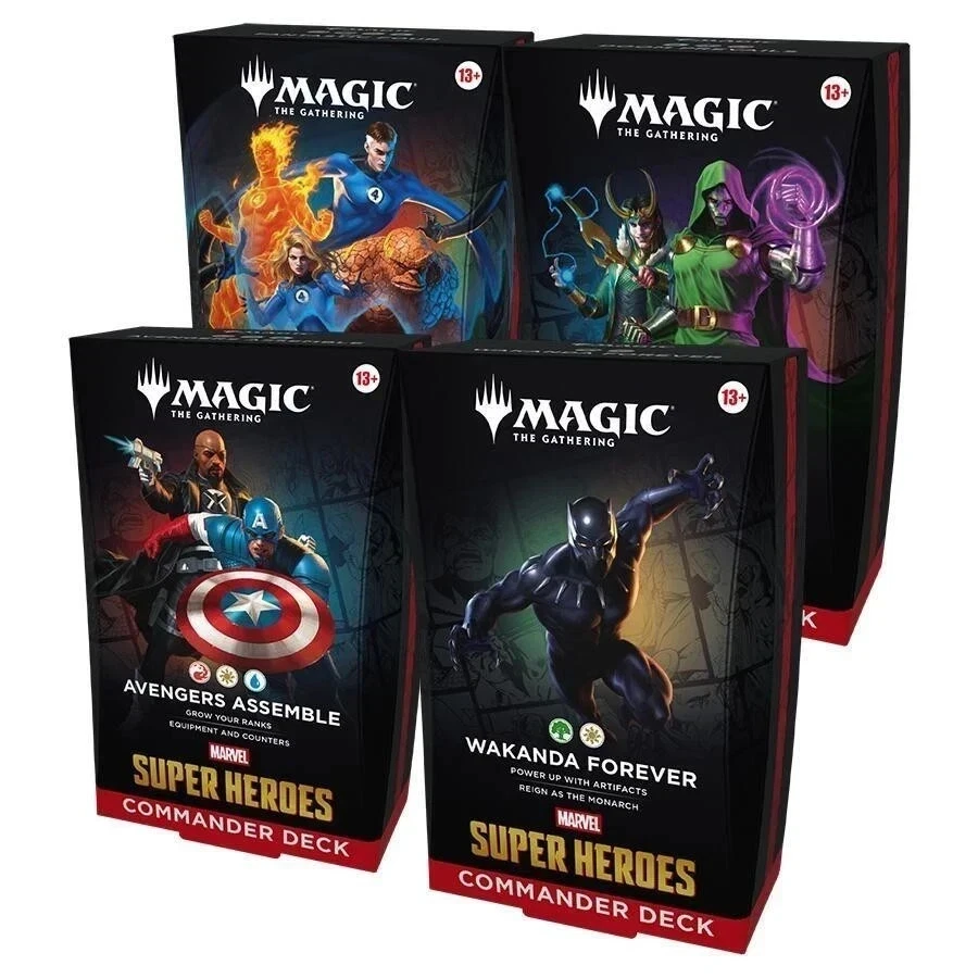 [PREORDER] Marvel Super Heroes Commander Deck Case - Commander: Marvel Super Heroes (MSC)