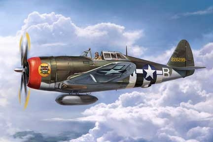1/24 P-47D Thunderbolt Razorback - 02427