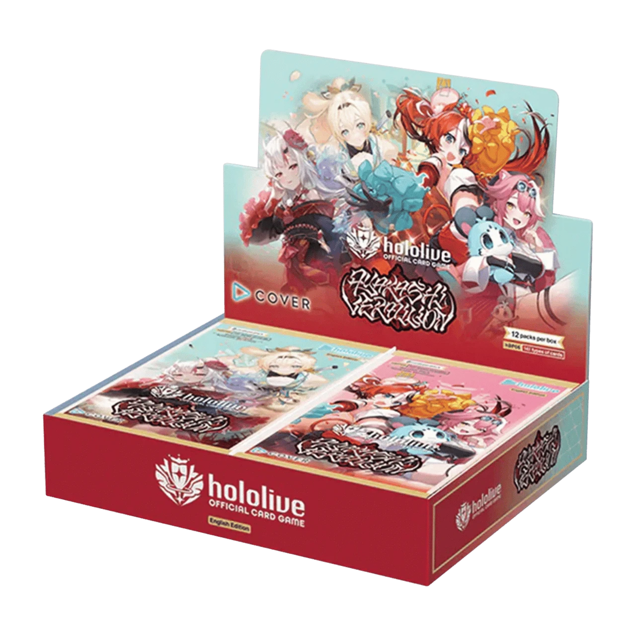 Hololive OCG: Ayakashi Vermilion Booster Display (12 Packs)