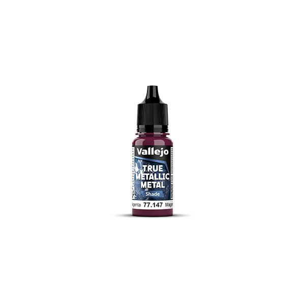 VAL77147 True Metallic Metal: Shade - Crimson Magenta