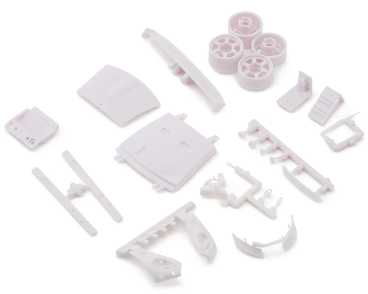 Mini-Z MR-03 Nissan GT-R GT500 2008 Body w/Wheels (Unpainted)