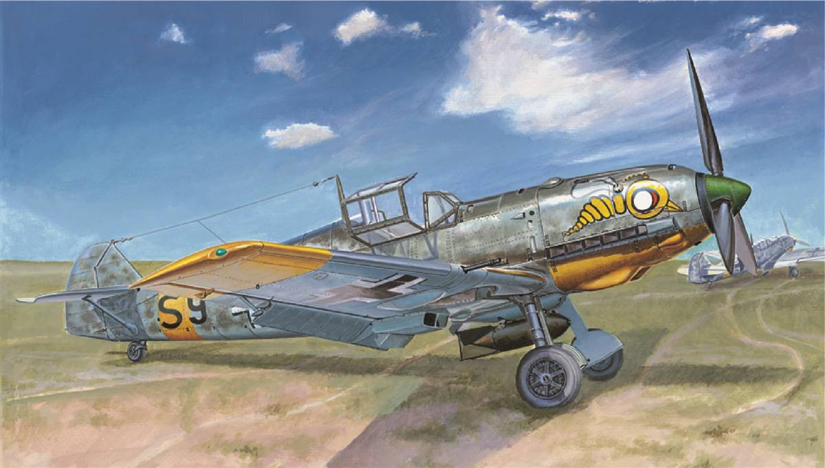 1/32 ME BF 109E-7 - 02291
