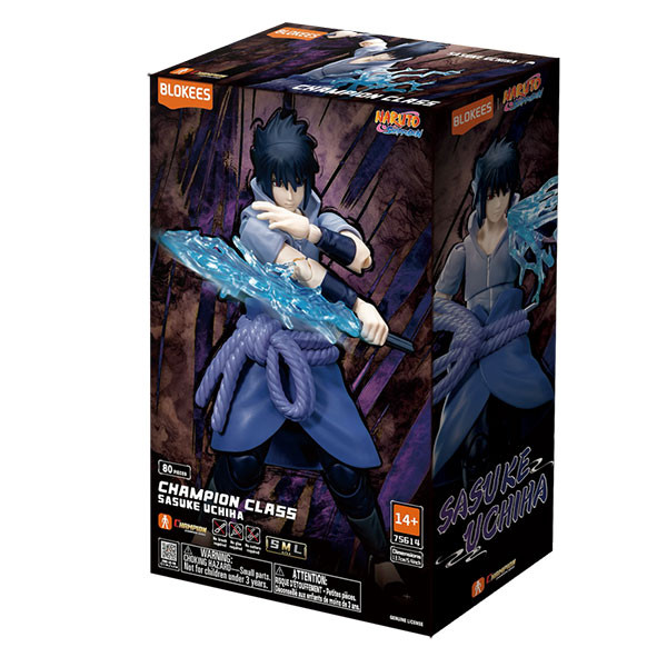 Naruto Blokees: Champion Class Model Kit- CC04 Sasuke Uchiha