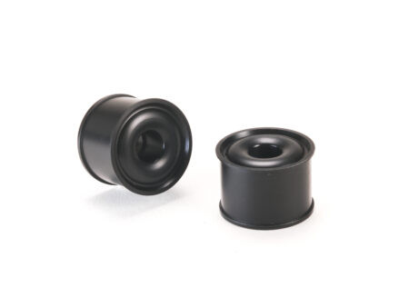 Mini-Z 2WD Machine Cut Delrin Black Formula 11x19mm Flanged Wheel R3