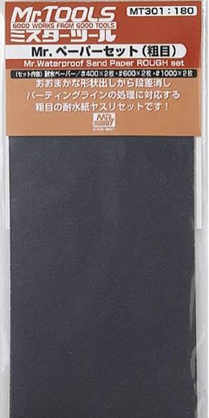 MT301 - Mr. Waterproof Sand Paper Set Rough