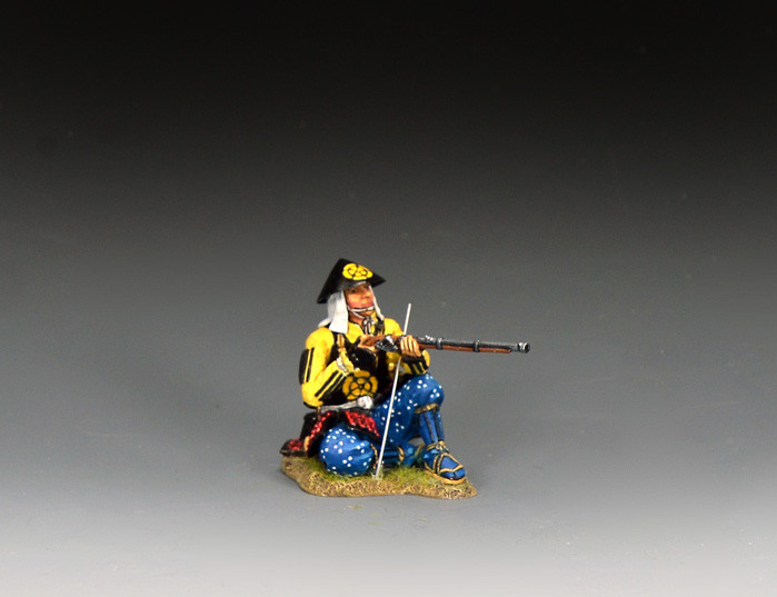 KACSW006 - Sitting Ashigaru Arquebusier
