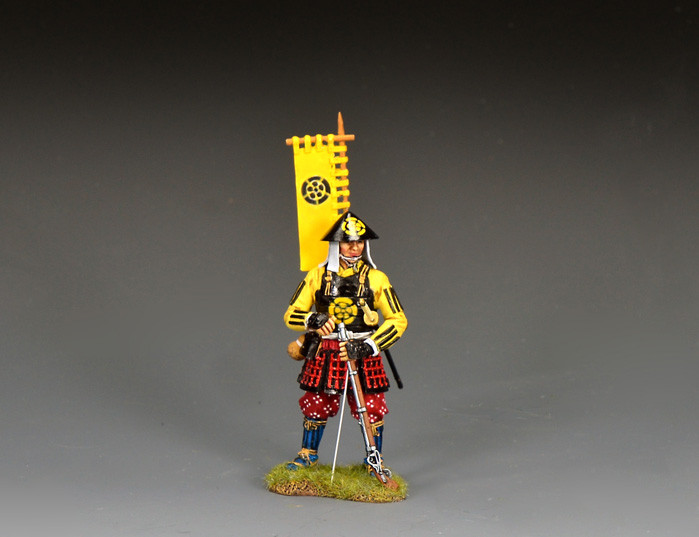 KACSW009 - Ashigaru Arquebusier w/Sashimonu Banner