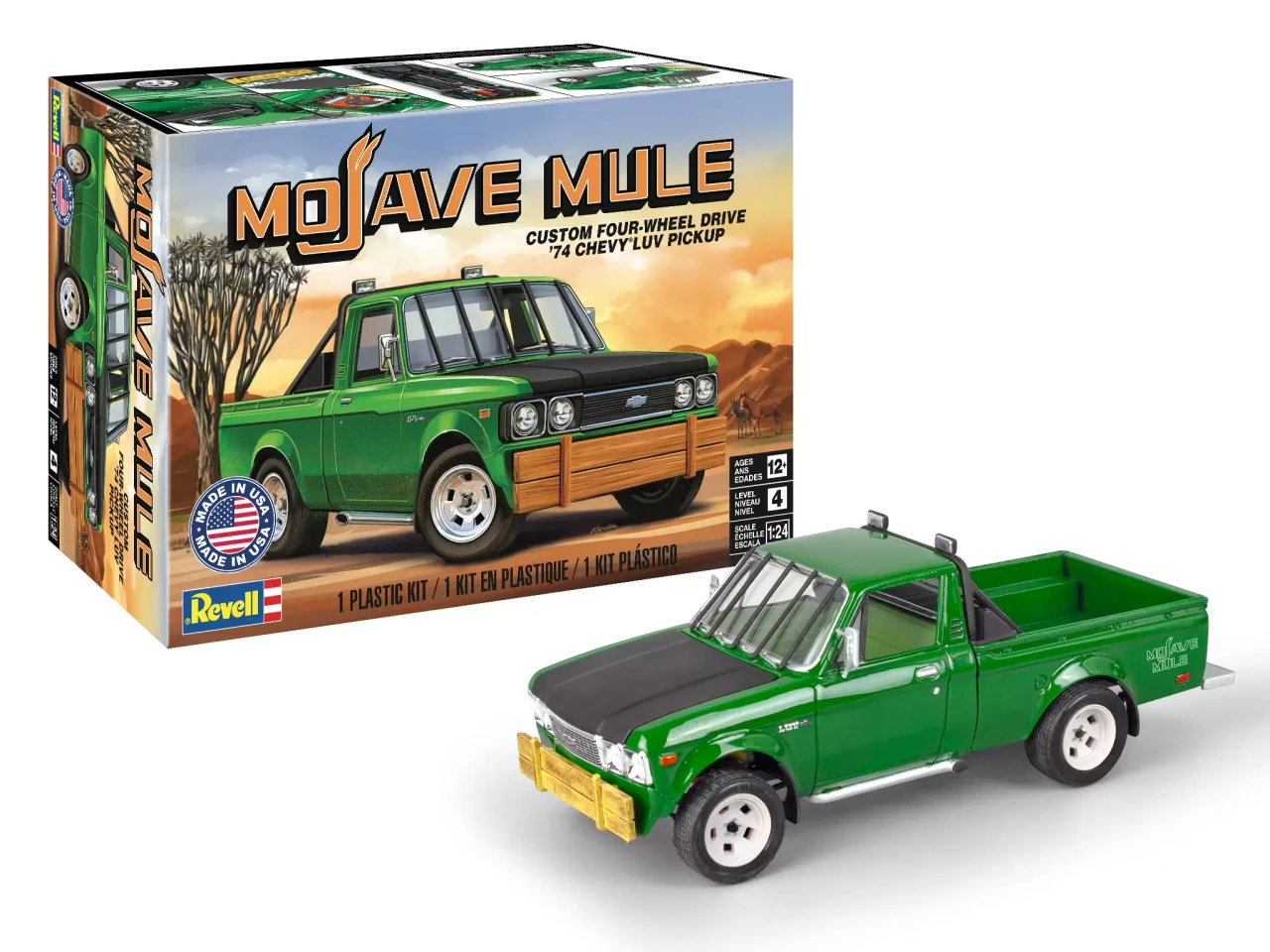 1/24 Mojave Mule '74 Chevy Luv Pick em Up Truck