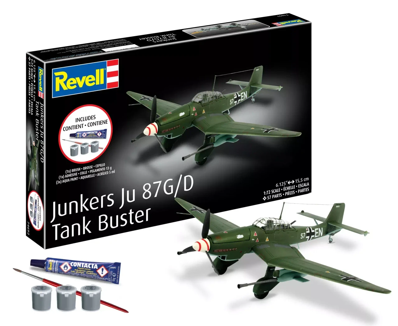 1/72 Starter Kit Junkers Ju87 G/D Tank Buster