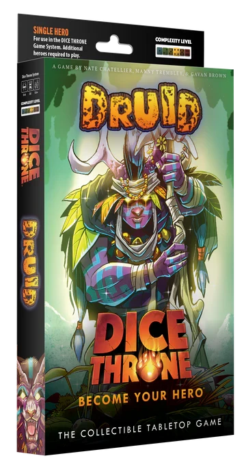 DICE THRONE HERO PACK - DRUID (6)
